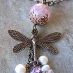 Mystic Dragonfly Necklace