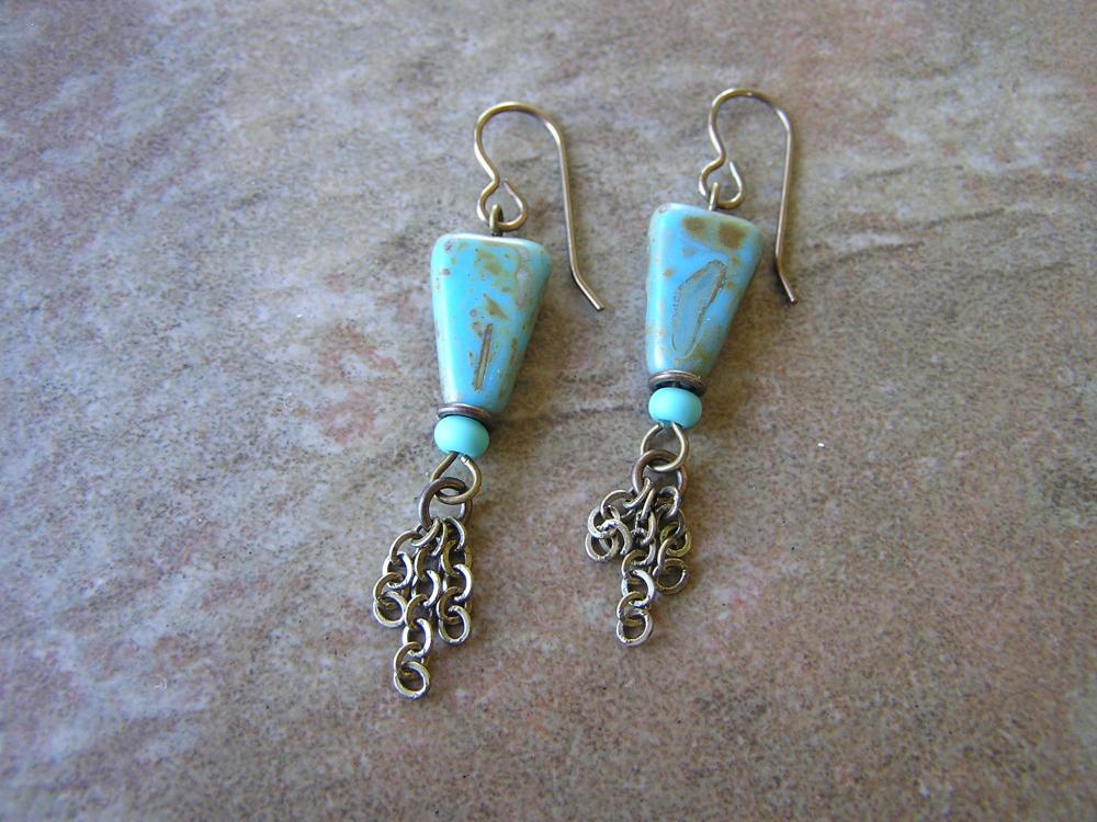 Blue Earrings 