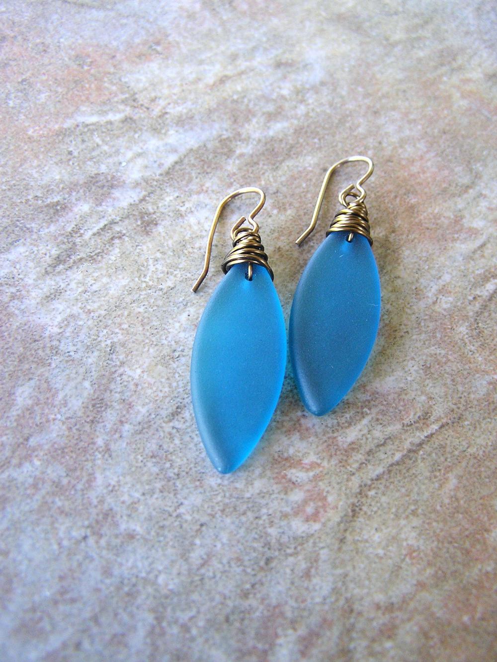 Seaglass Earrings